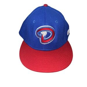Arizona Diamondbacks MLB Elite Series Fitted Hat‎ Blue Red Mesh Cap M/L BL2250
